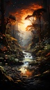 Enchantement crépusculaire