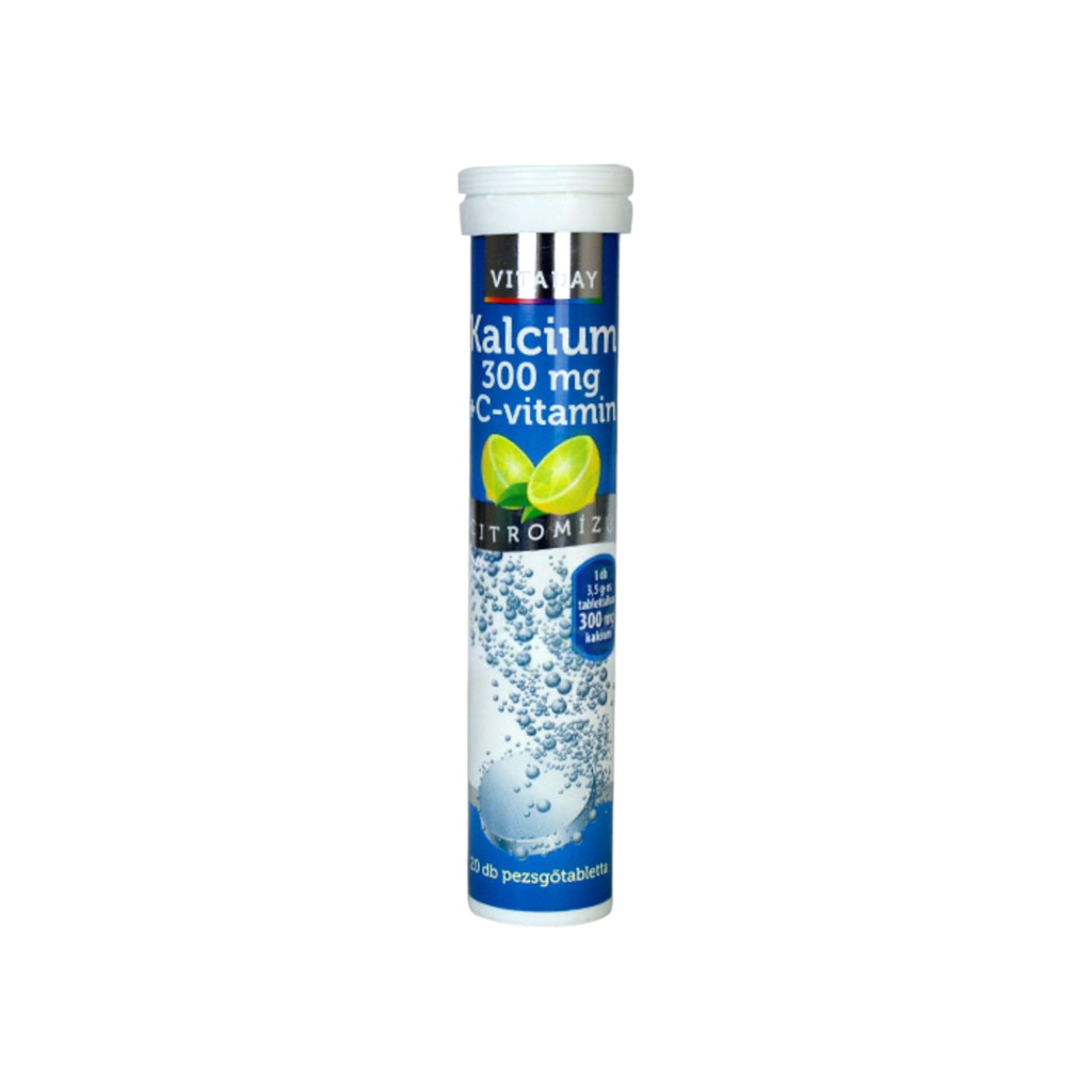 1x1 vitaday kalcium+c-vitamin pezsgőtabletta 20 db