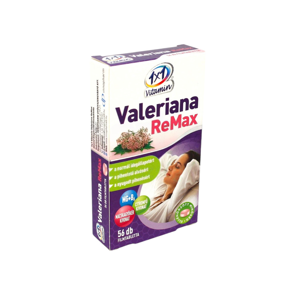 1x1 vitamin valerian remax film tablet 56 pcs