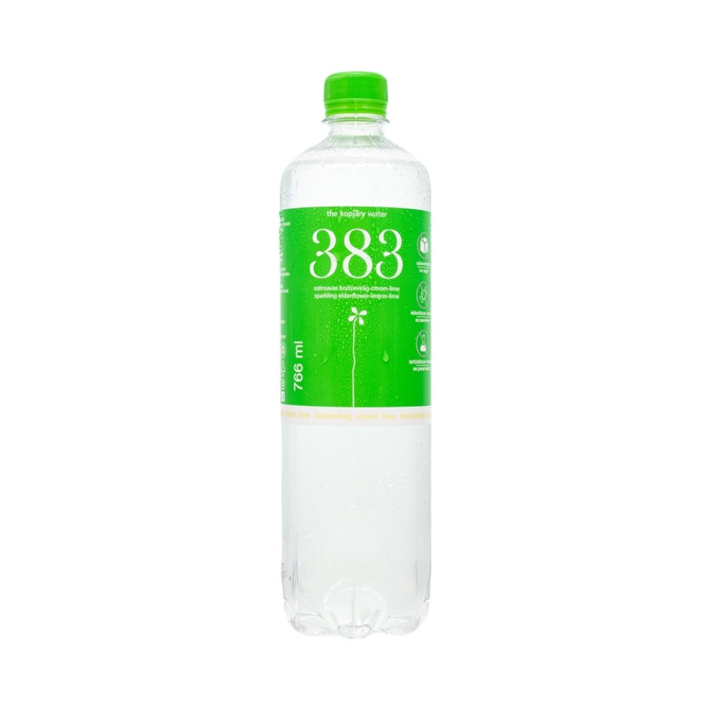 383 the kopjary water szénsavas bodzavirág-citrom-lime 766 ml