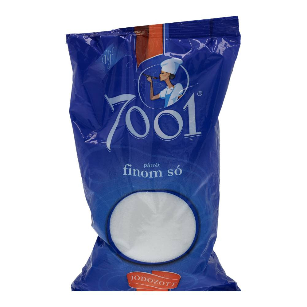 7001 Finom Párolt Só Jódozott 1000 g