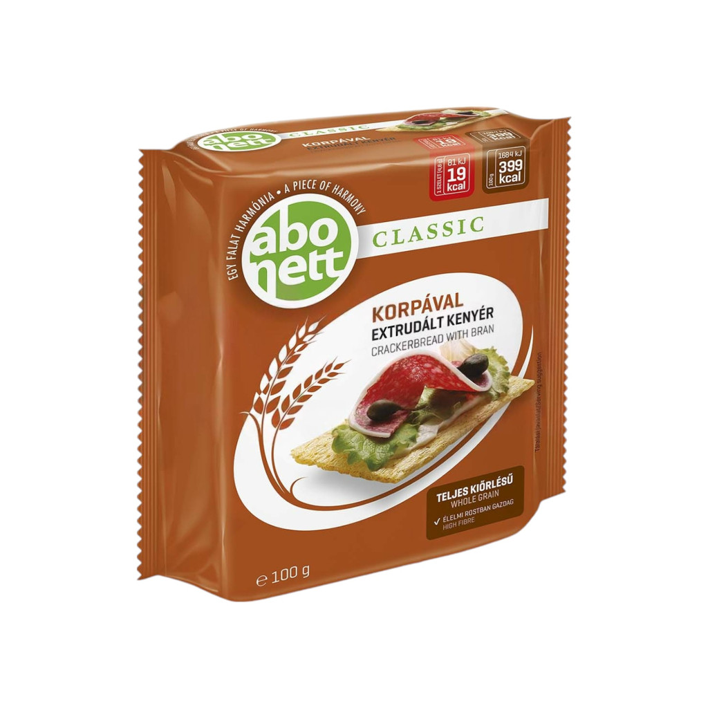 Abonett extrudált kenyér korpás 100 g