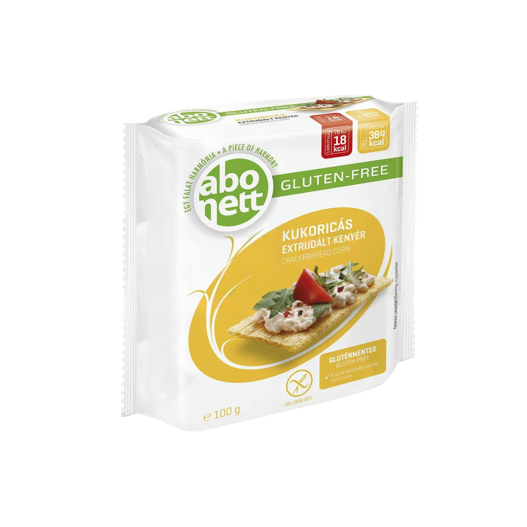 Abonett extrudált kenyér kukoricás gluténmentes 100 g