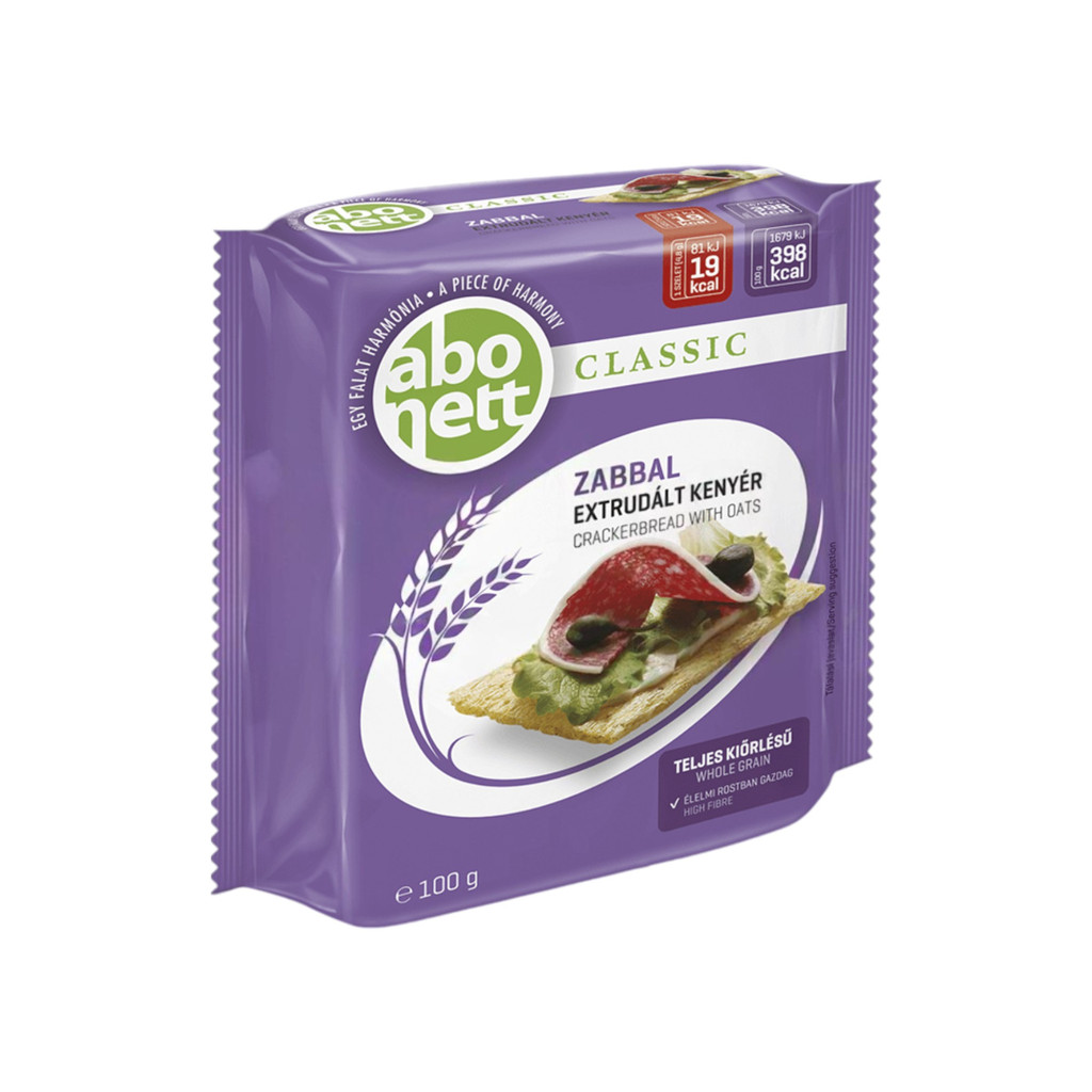 Abonett extrudált kenyér zabos 100 g