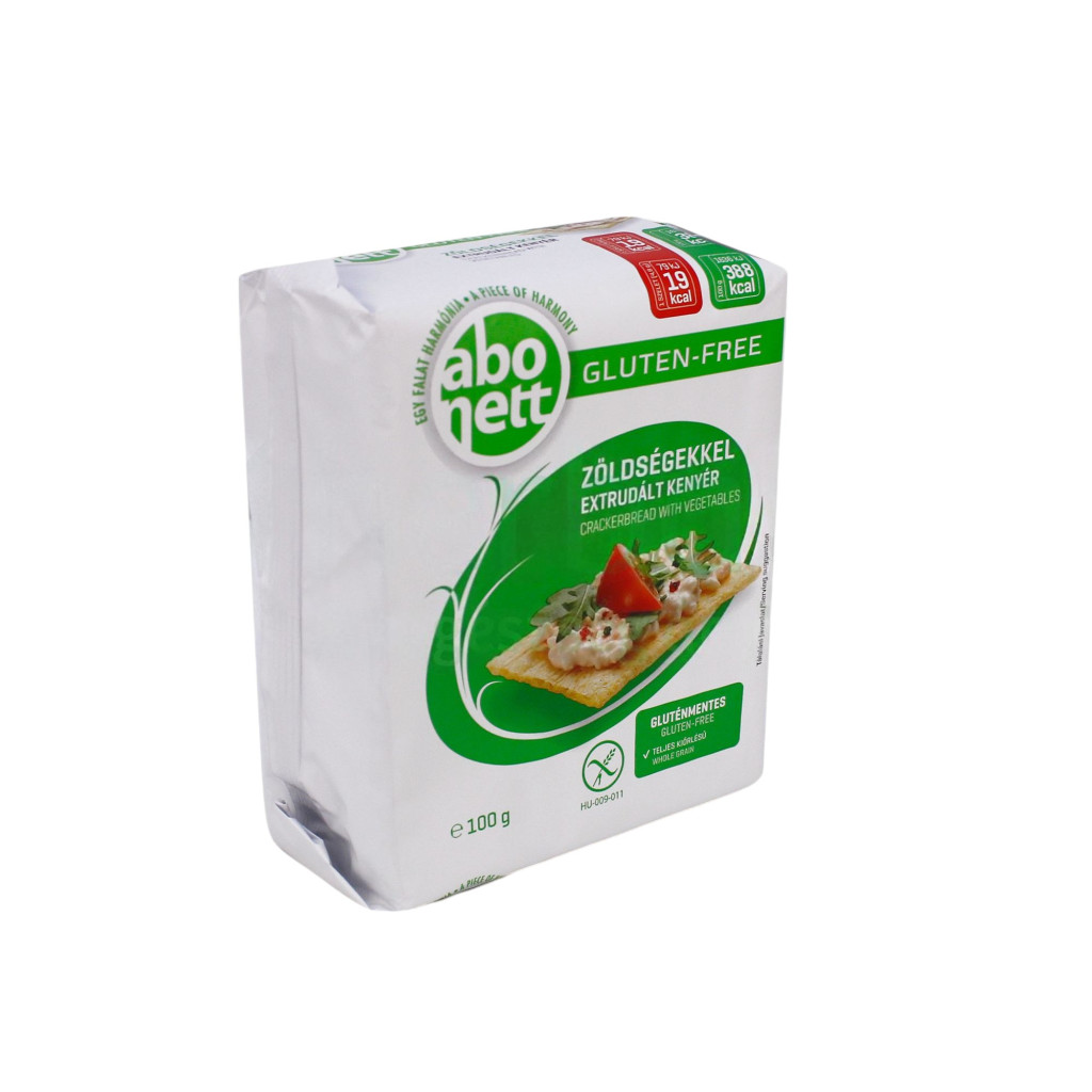 Abonett extrudált kenyér zöldségekkel gluténmentes 100 g