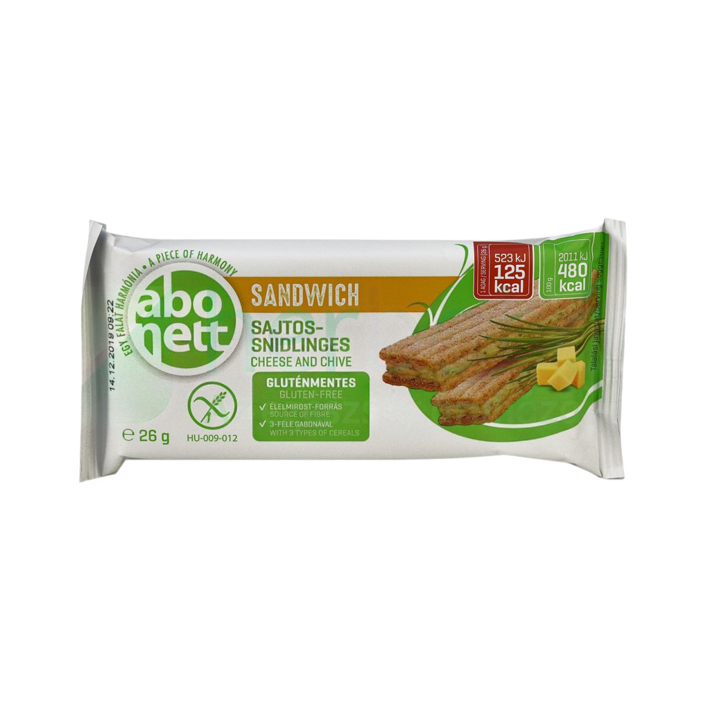Abonett Sandwich mit Käse und Schnittlauch 26 g