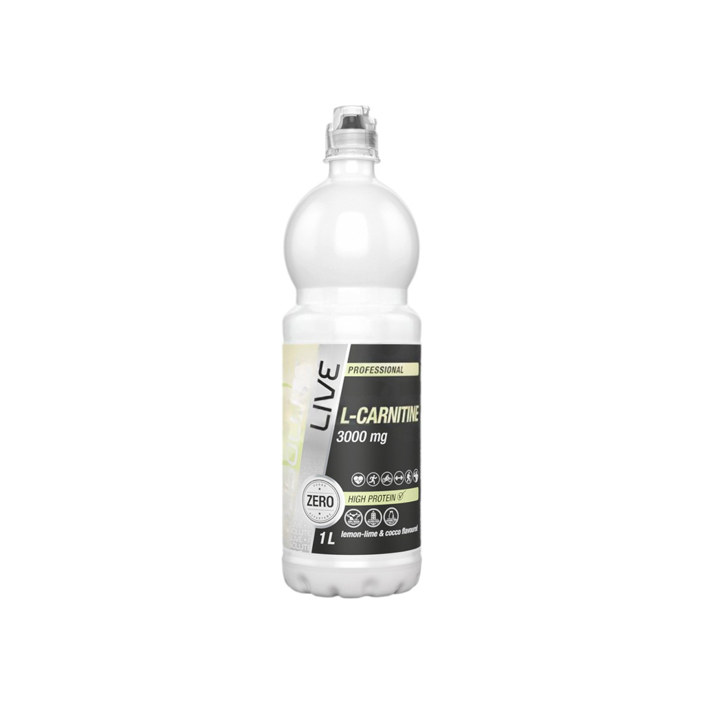 Absolutny żywy napój z l-karnityną cytrynowo-limonkowo-kokosowy 1000 ml