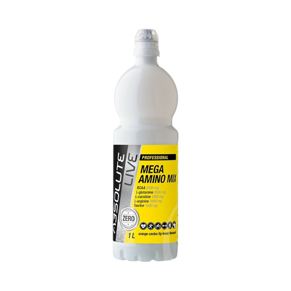 Absolútny mix živých megaaminokyselín s pomaranč-kaktus-smocou figy-medu 1000 ml