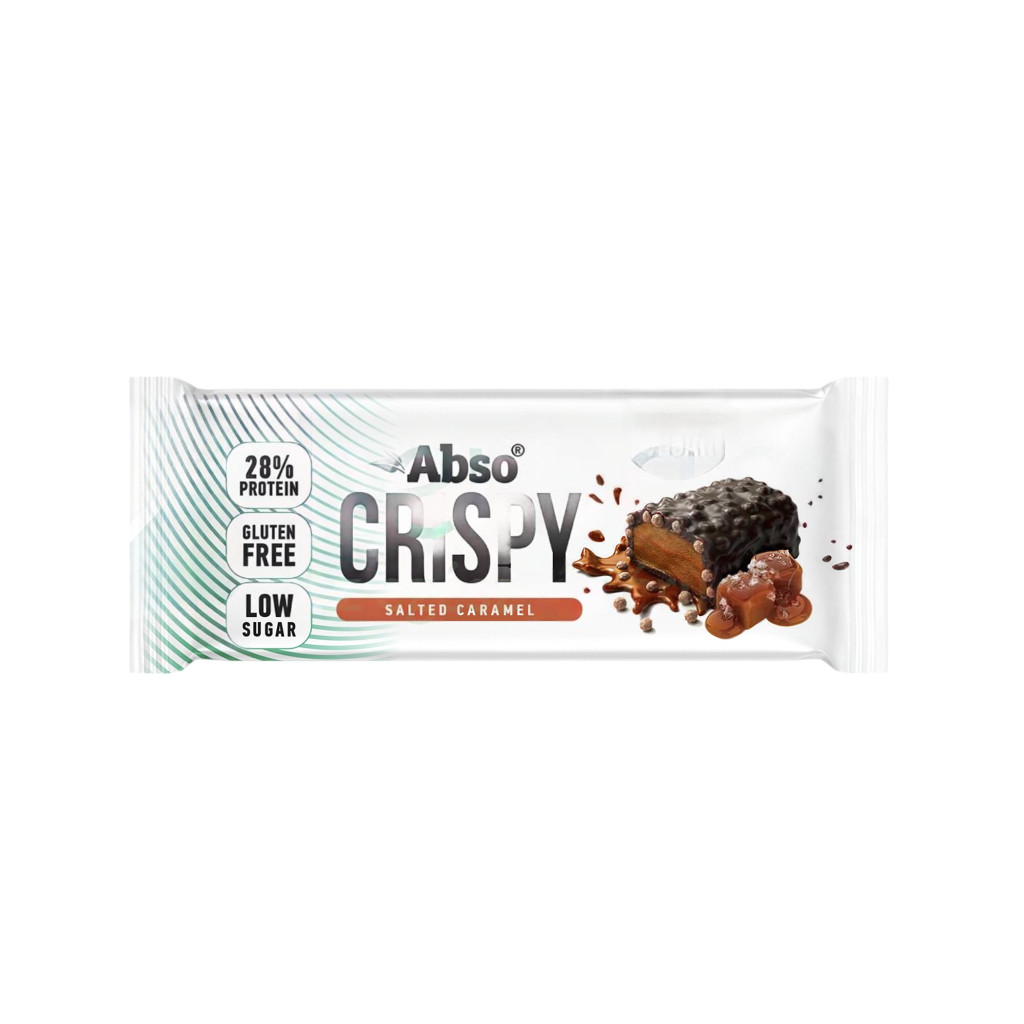 Absorbed crispy protein bar with salty caramel flavor 50 g