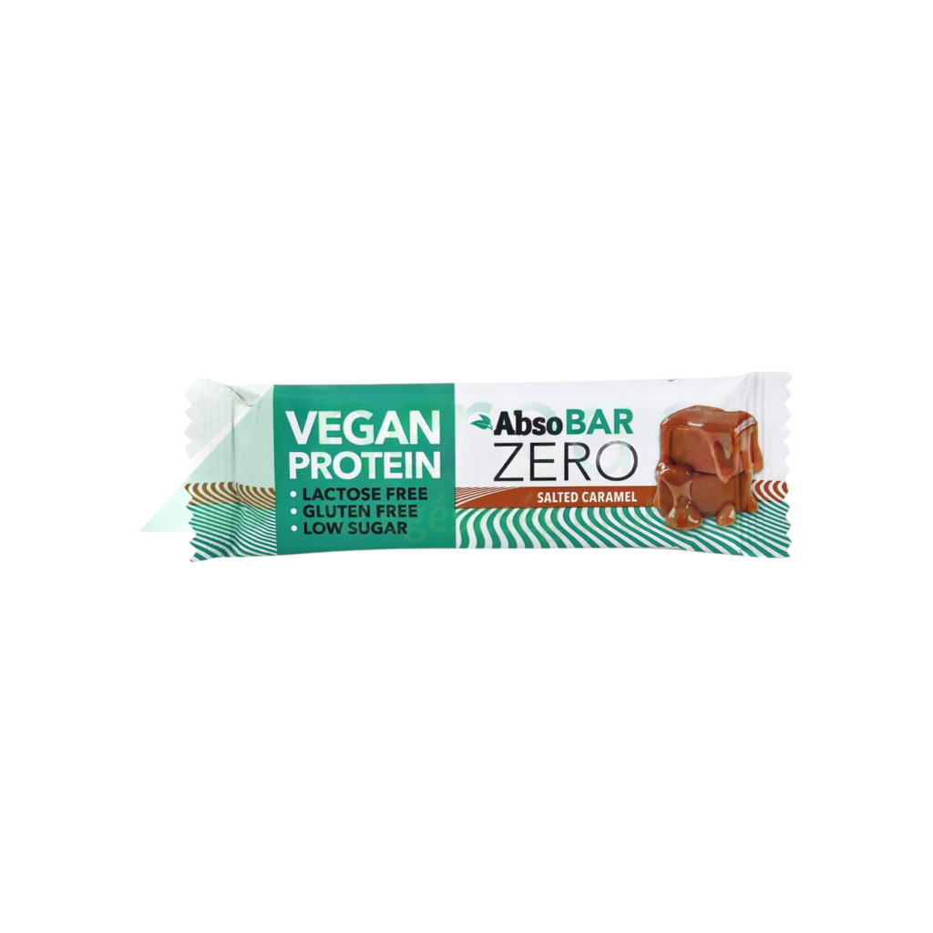 Absorice absobar zero vegan protein szelet sós karamel 40 g