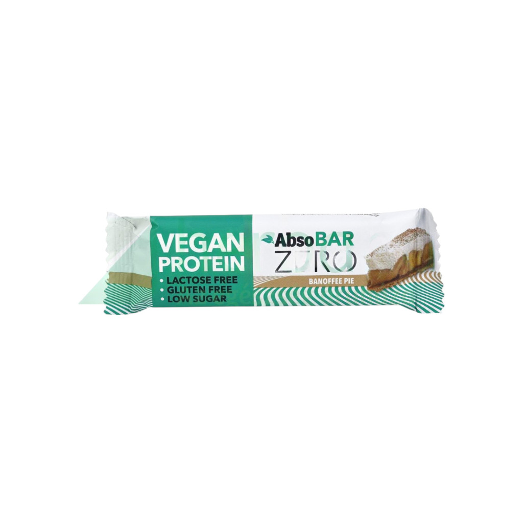 Absorpčný proteínový plátok Absorice zero vegánske banoffee pie 40 g