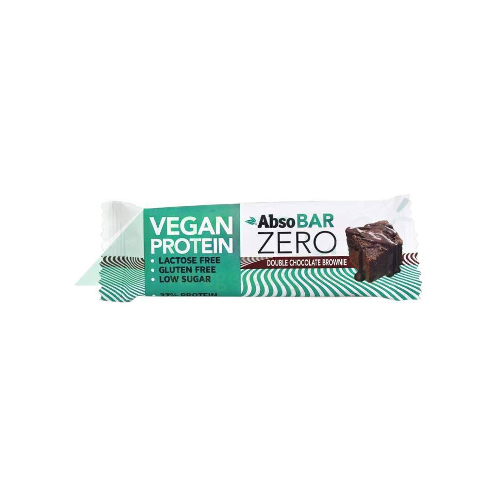 Absorice Absobar Zero vegane Proteinsnack Schokoladen-Brownie 40 g
