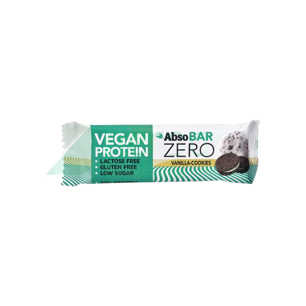 Absorice Absobar Zero vegan protein bar vanilla cookies 40 g