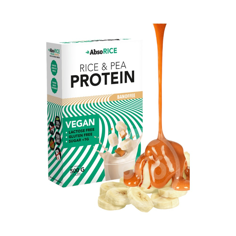 Proteinpulver mit Bananengeschmack Absorice 500 g