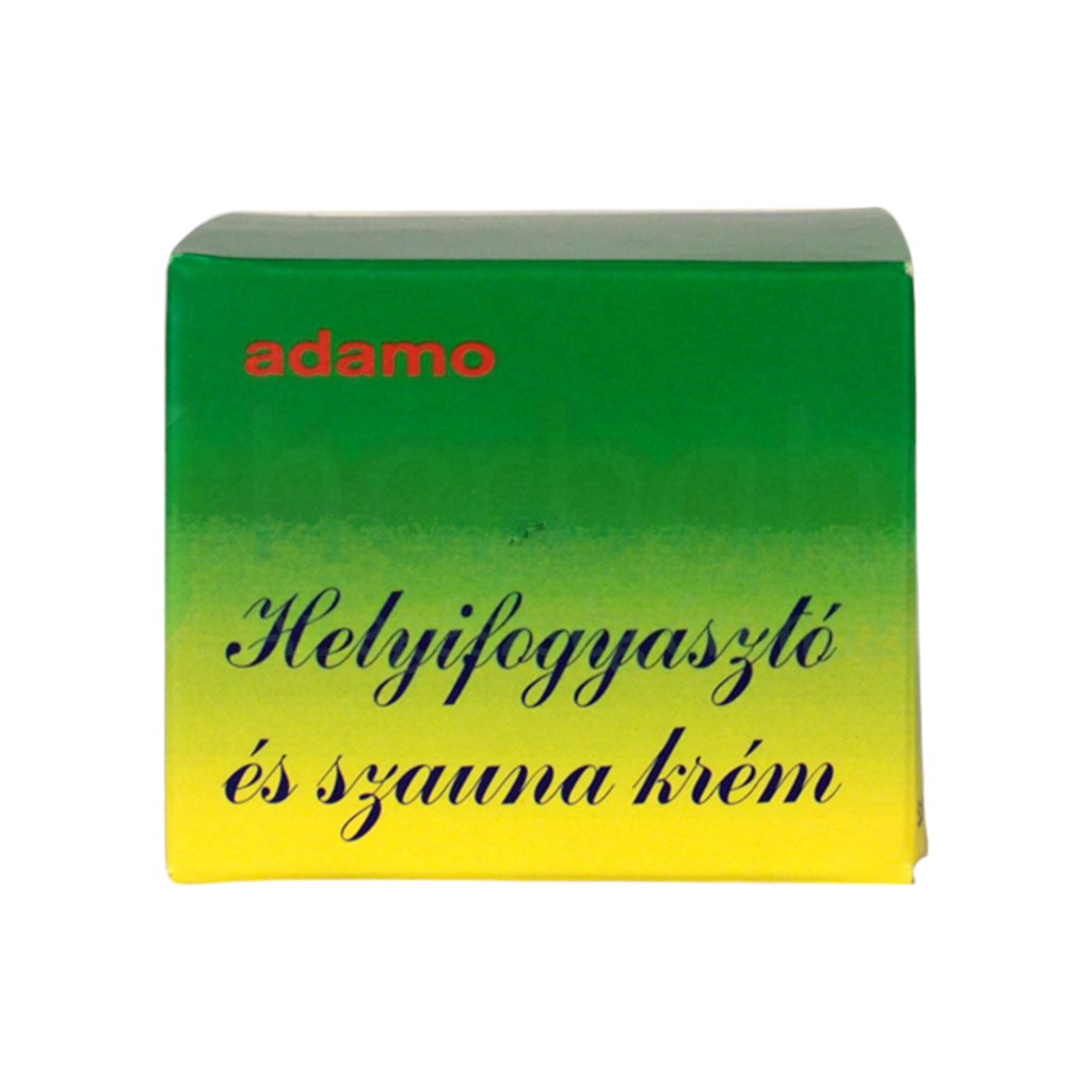 Local consumer and sauna cream 50 ml