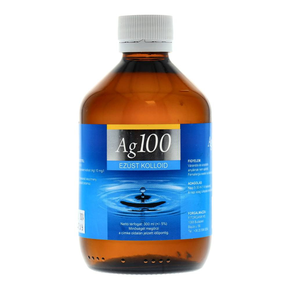 AG 100 EZÜST KOLLOID OLDAT 300 ml