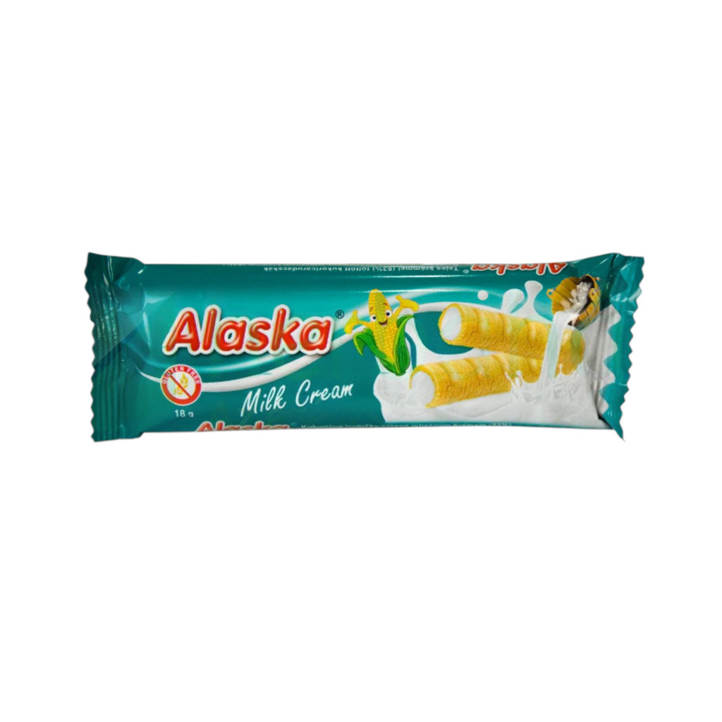 Bastonase de porumb fara gluten Alaska cu crema de lapte 18 g