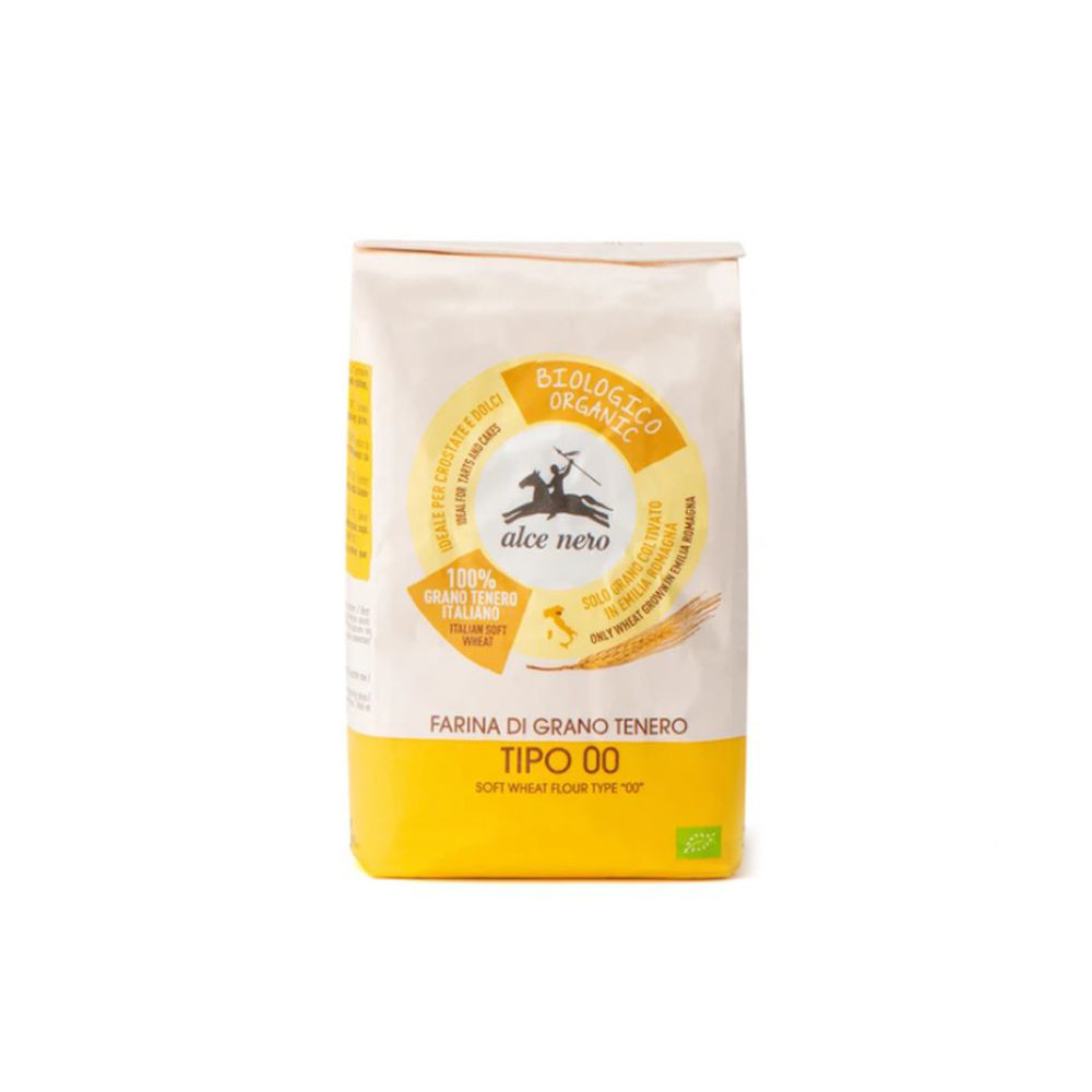 Alce Nero organic Italian "00" pizza flour 1000 g