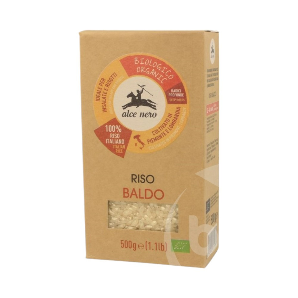 Orez alb super fin, perfect pentru risotto Alce Nero 500 g