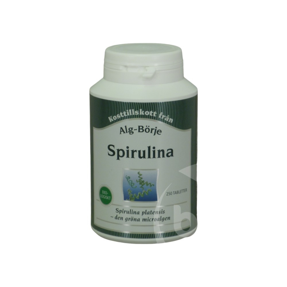 Spirulina Alg-Börje 250 ks