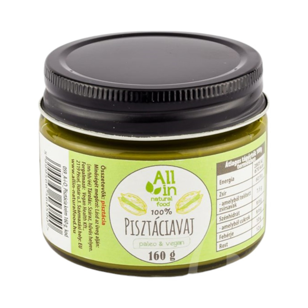 All in 100% pisztáciavaj 160 g