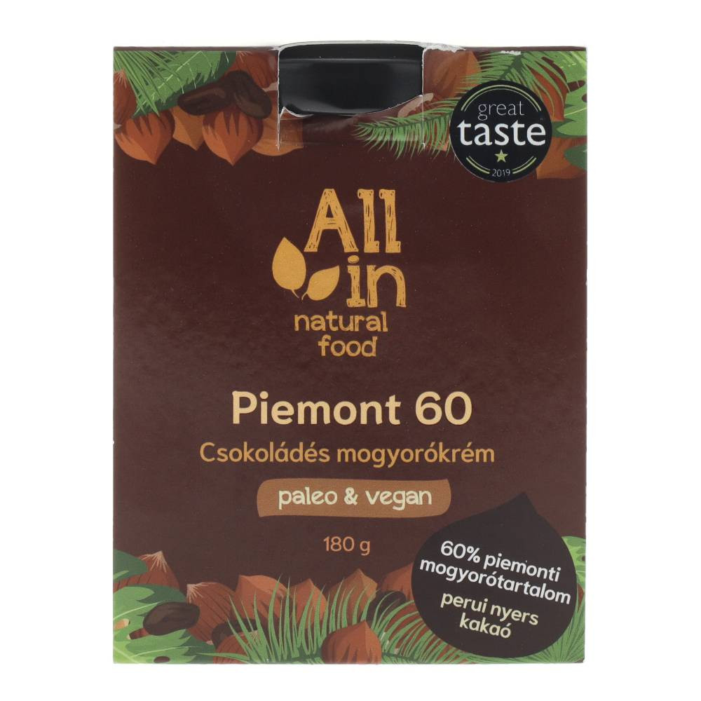 Alle in Haselnusscreme Piemont 60 Schokolade 180 g
