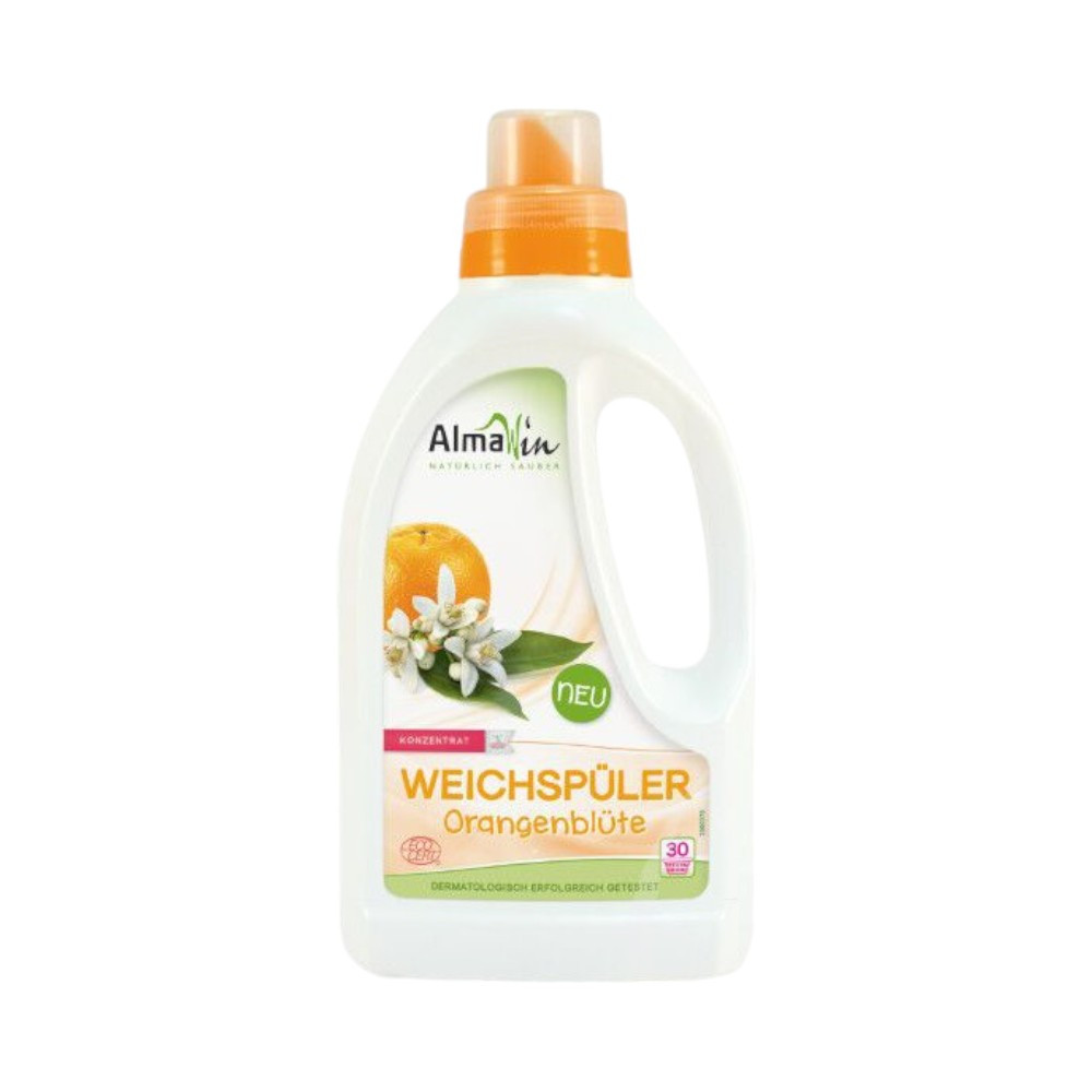 Almawin folyékony bio textilöblítőszer narancsvirág 750 ml