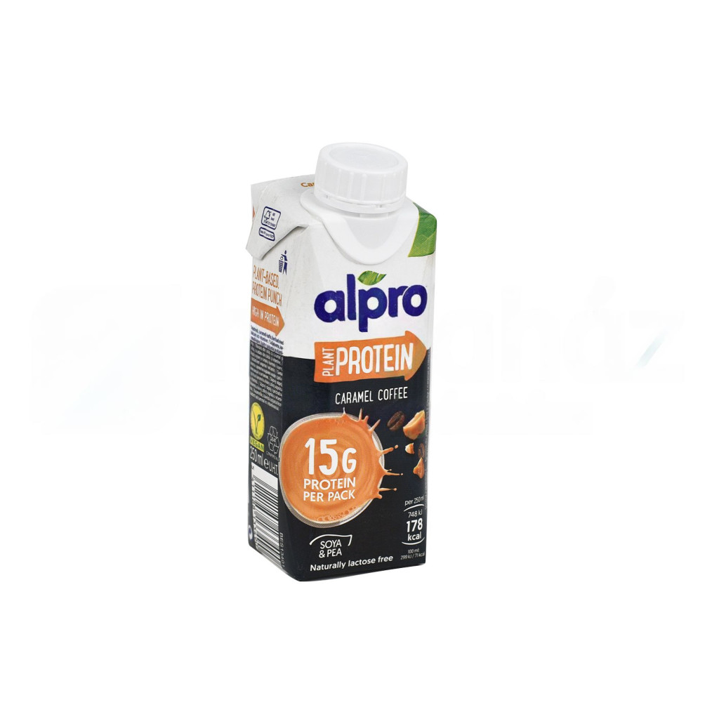 Băutură proteică Alpro caramel cafea 250 ml