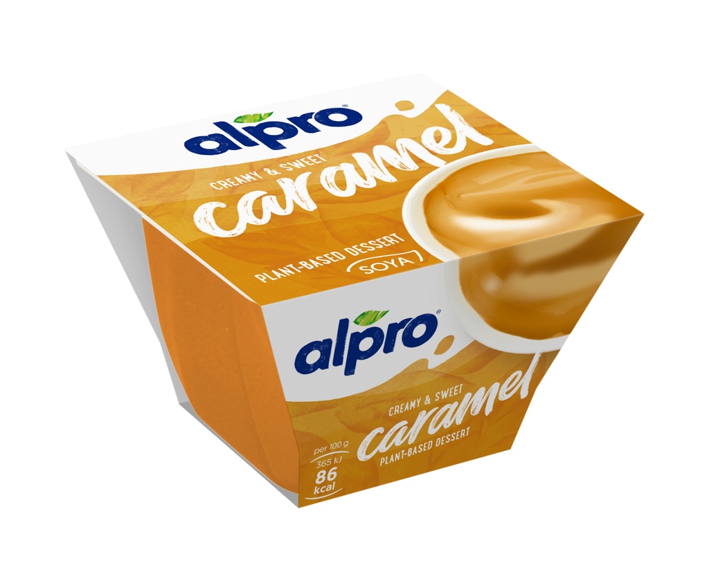 Desert de soia Alpro UHT caramel 125 g