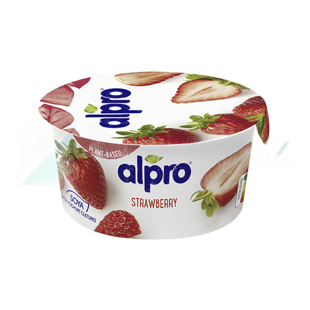 Alpro sójový jogurt s jahodami 150 g