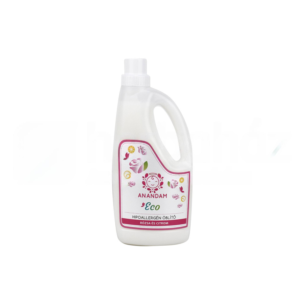 Balsam de rufe hipoalergenic eco Anandam trandafir-lămâie 1000 ml