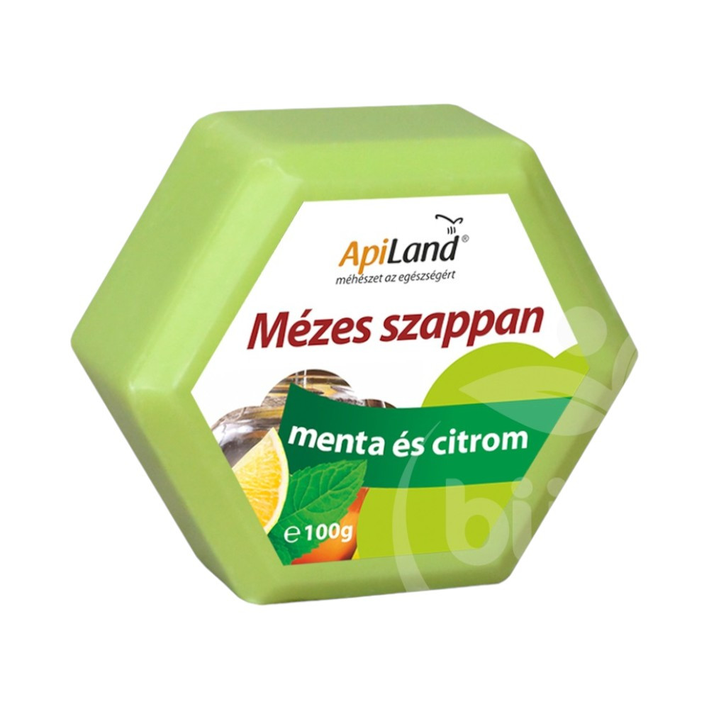 Mydlo s medom, mätou a citrónom 100 g