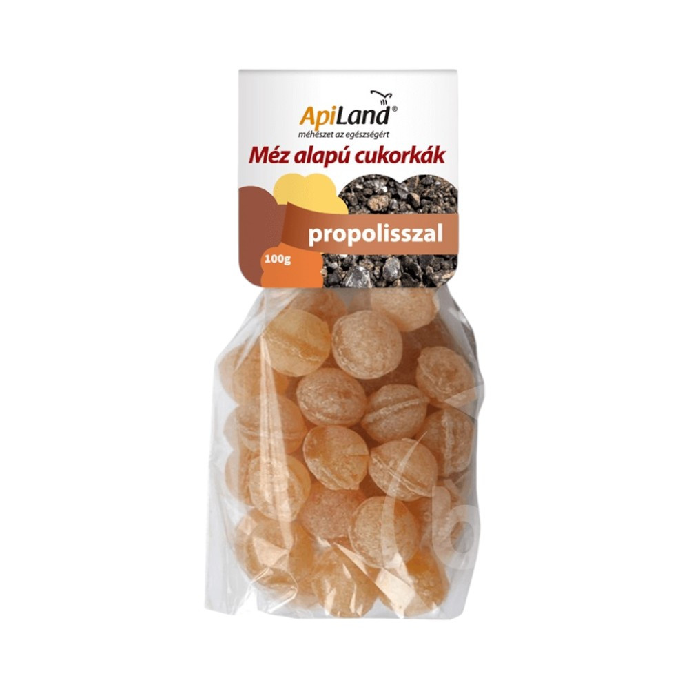 Medové a propoliové cukrovinky Apiland 100 g