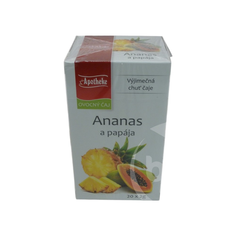 Pharmacy pineapple and papaya tea 20x2g 40 g