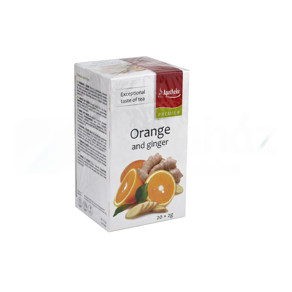 Apteka herbata z pomarańczą i imbirem 20x2g 40 g