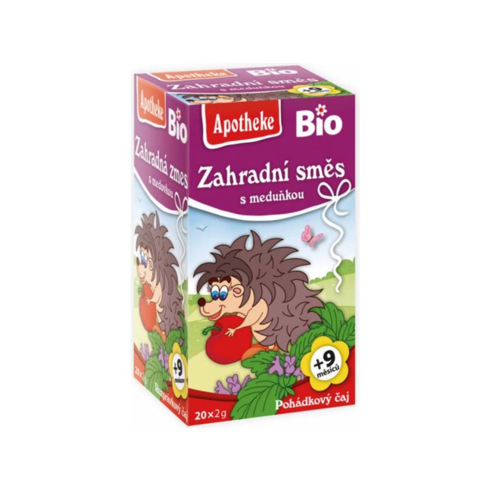 Apotheke tündérmese bio tea gyermekeknek, kerti gyümölcsök citromfűvel, 20x2g