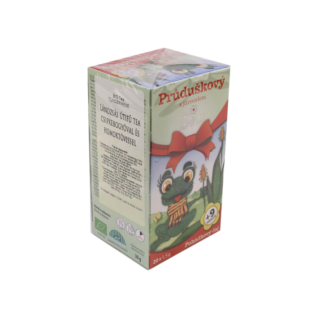 Lékárenský pohádkový bylinkový čaj pro děti, čaj se šípkem a rakytníkem a podbělem 20x1,5g