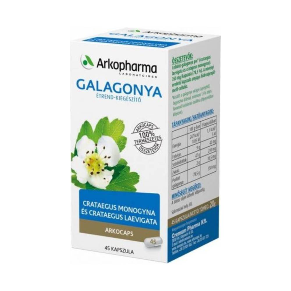 Capsule bio cu gălbenele Arkocaps, 45 buc.