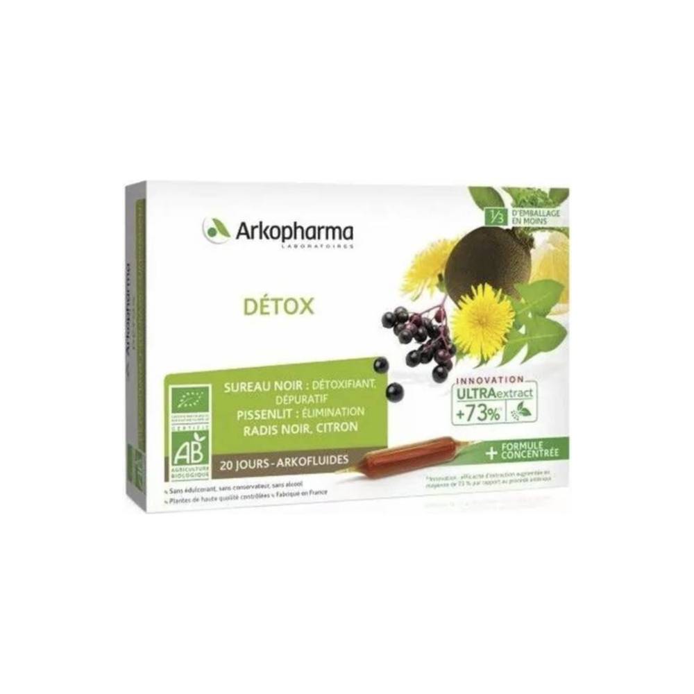 Arkofluids bio detox ampule 20 buc