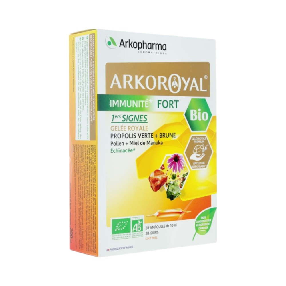 Arkoroyal bio immunité forte ampulla 20 db