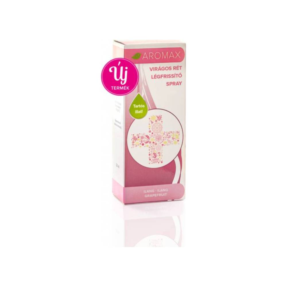 Bylinkový osvěžovač vzduchu Aromax ve spreji, květinová louka, 20 ml