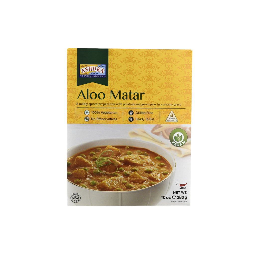 Ashoka aloo matar indiai ízvilágú készétel 280 g