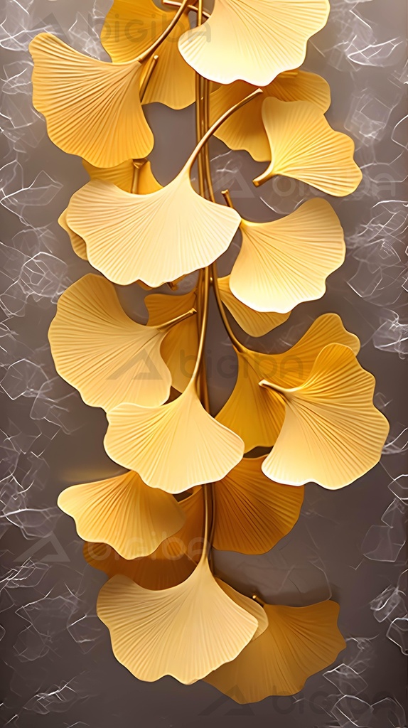Eleganza Ginkgo dorata