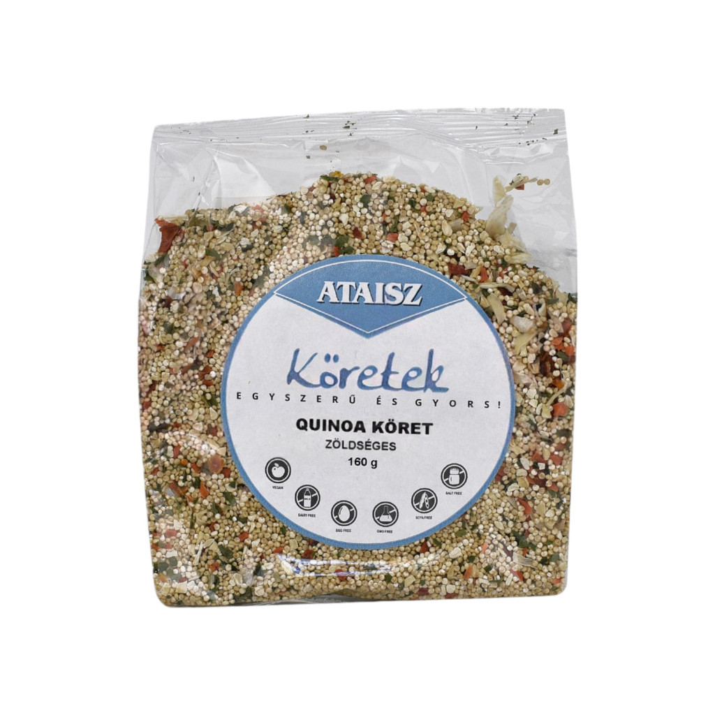 Cooked quinoa side dish with vegetables, 160 g