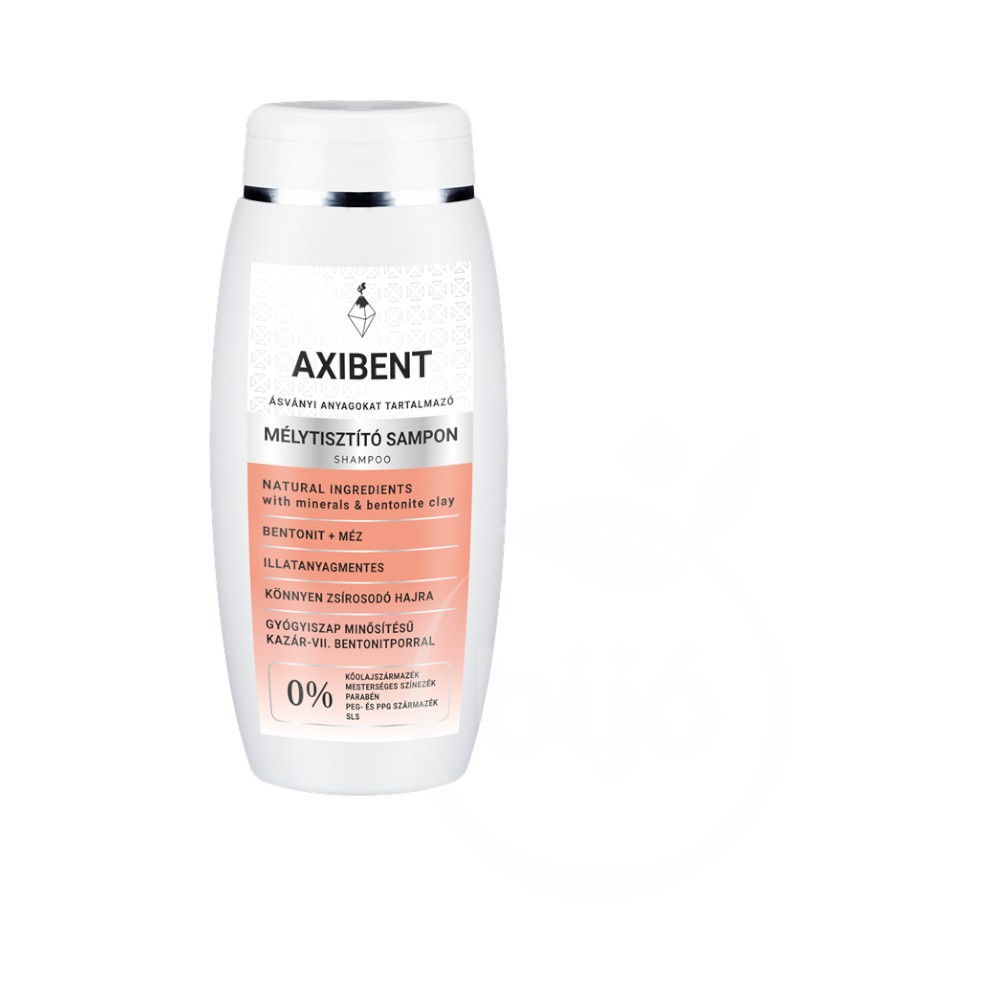 Hluboce čistící šampon Axibent pro mastné vlasy 200 ml