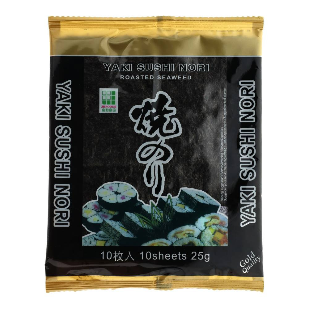 Asijská nori řasa základna 10 ks 25 g
