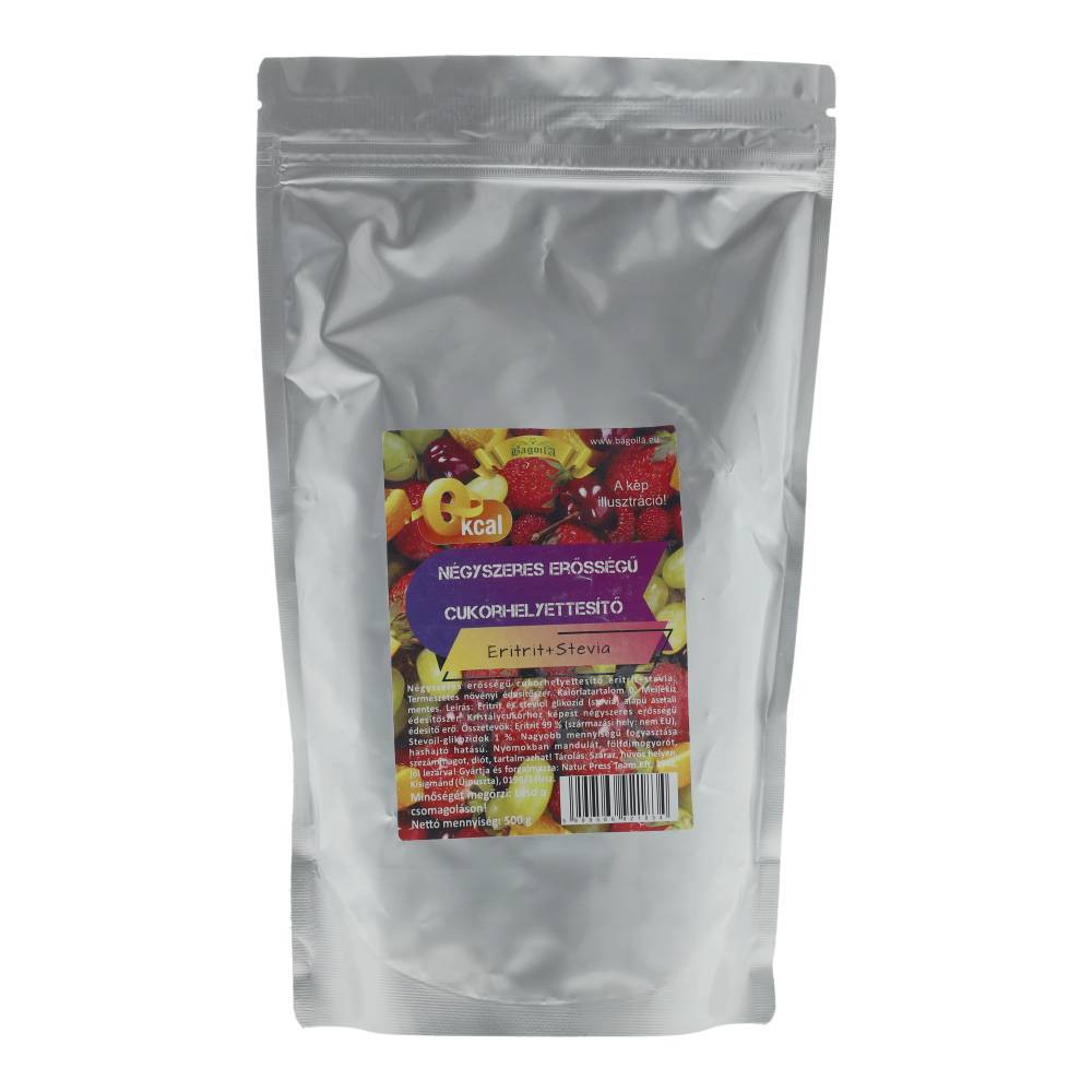 BAGOILA NÉGYSZERES CUKORHELYETTESÍTŐ 500 g