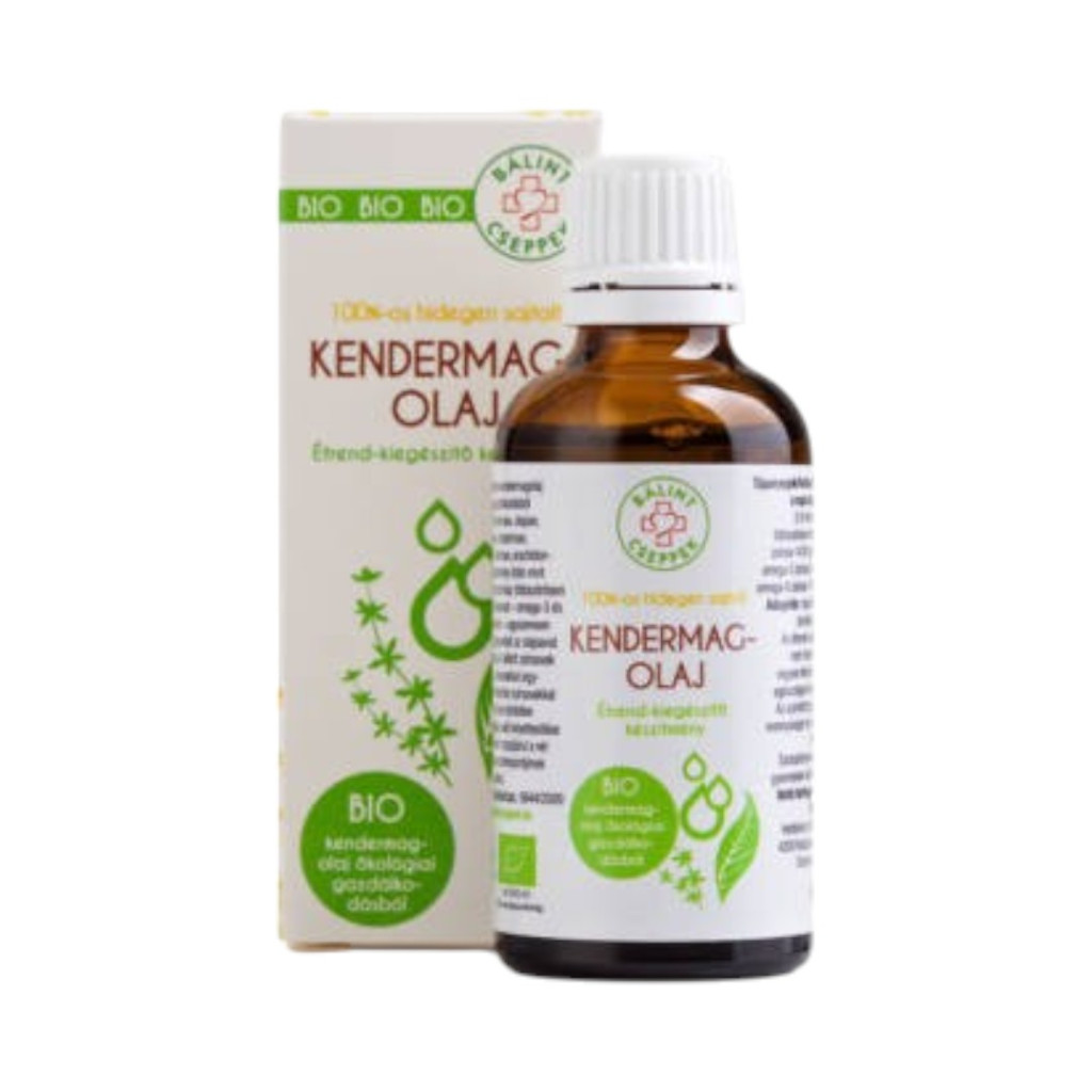 Bálint 100% Cold-Pressed Hemp Seed Oil 50 ml