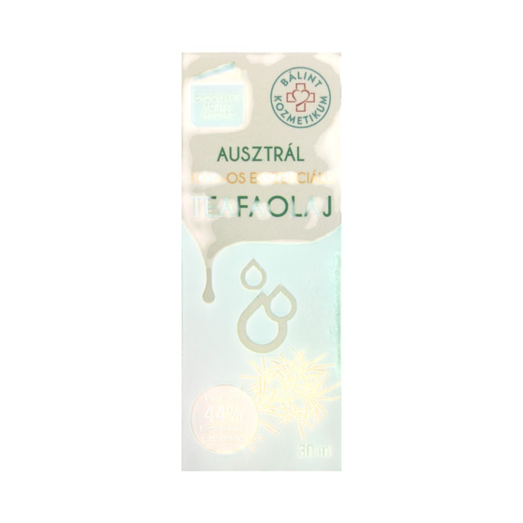 Bálint cosmetics Australian essential tea tree oil 30 ml