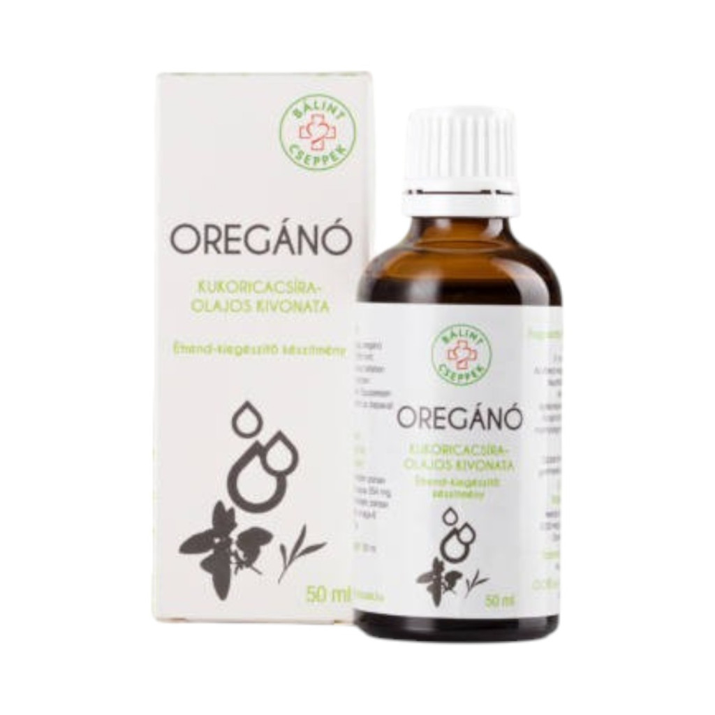 Extract de ulei de germeni de porumb cu oregano Bálint, 50 ml